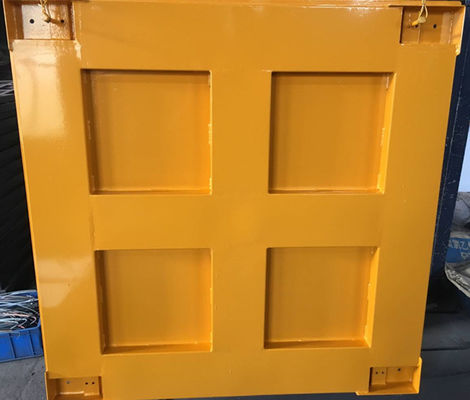 IP68 Single Deck LED / LCD Display Floor Weighing Scales