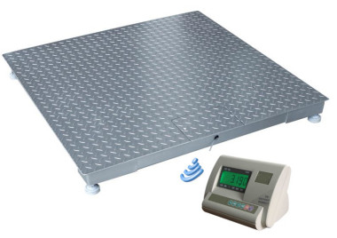 1.2×1.2m 3 tonnellate di bilance del pavimento senza fili