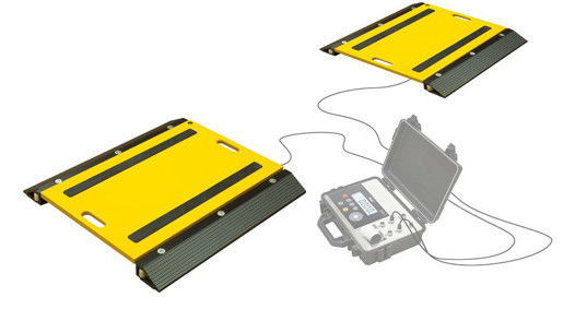 40T carico nominale Axle Weighing Scales portatile ultra sottile